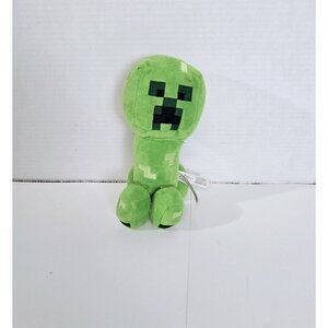 Minecraft Happy Explorer Green Creeper Mojang Plush 8"